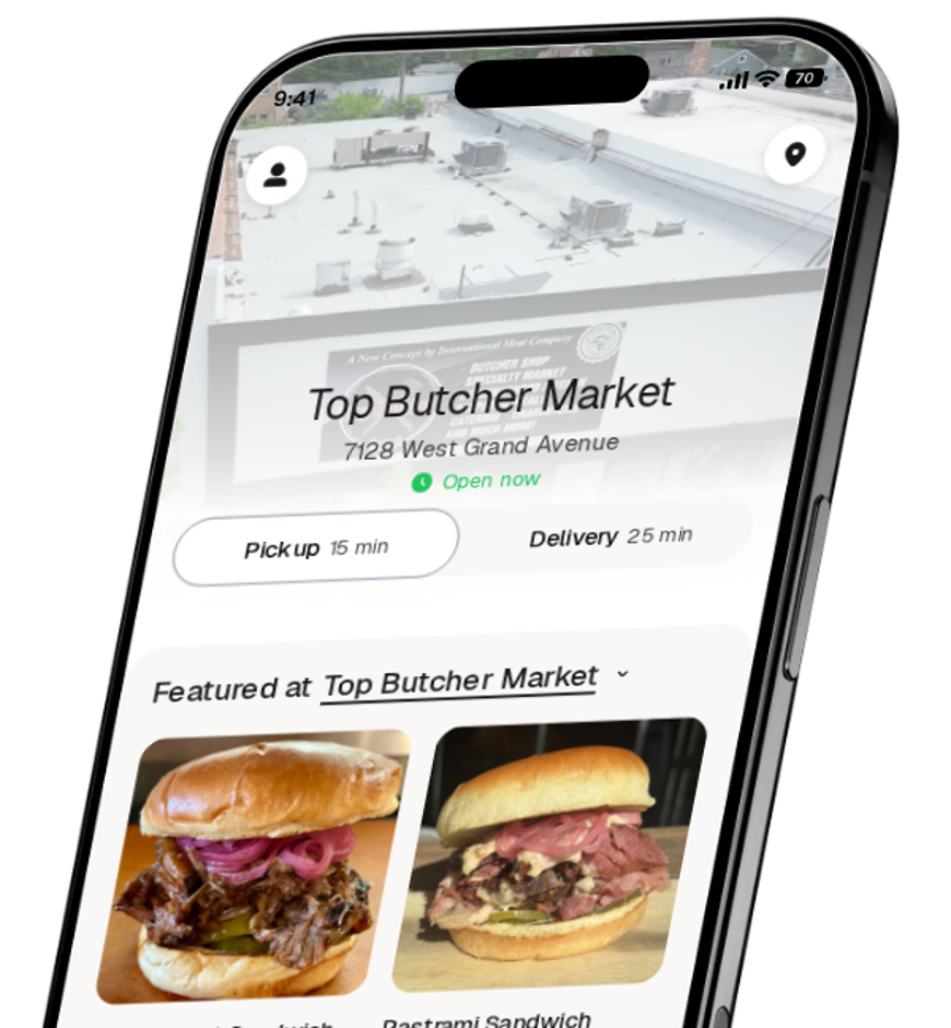 Top Butcher Market app preview