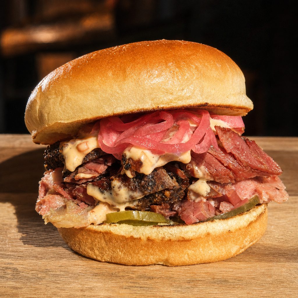 Pastrami Sandwich.