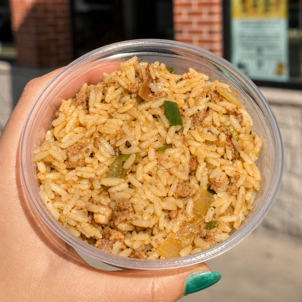 Side of Dirty Rice.
