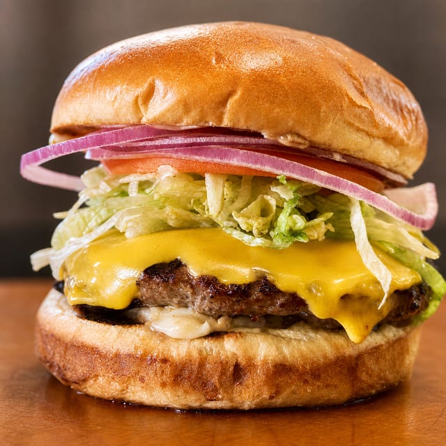 TB Single Cheeseburger.