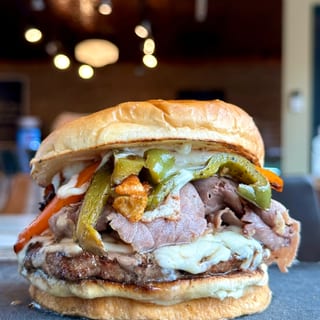Italian Beef Burger Single
