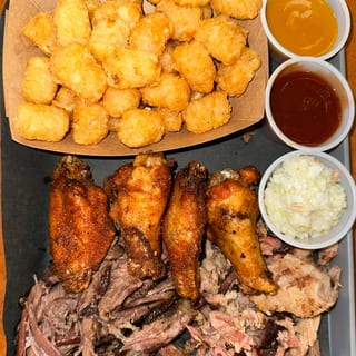3 Meat BBQ Platter