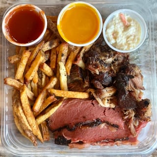2 Meat BBQ Platter